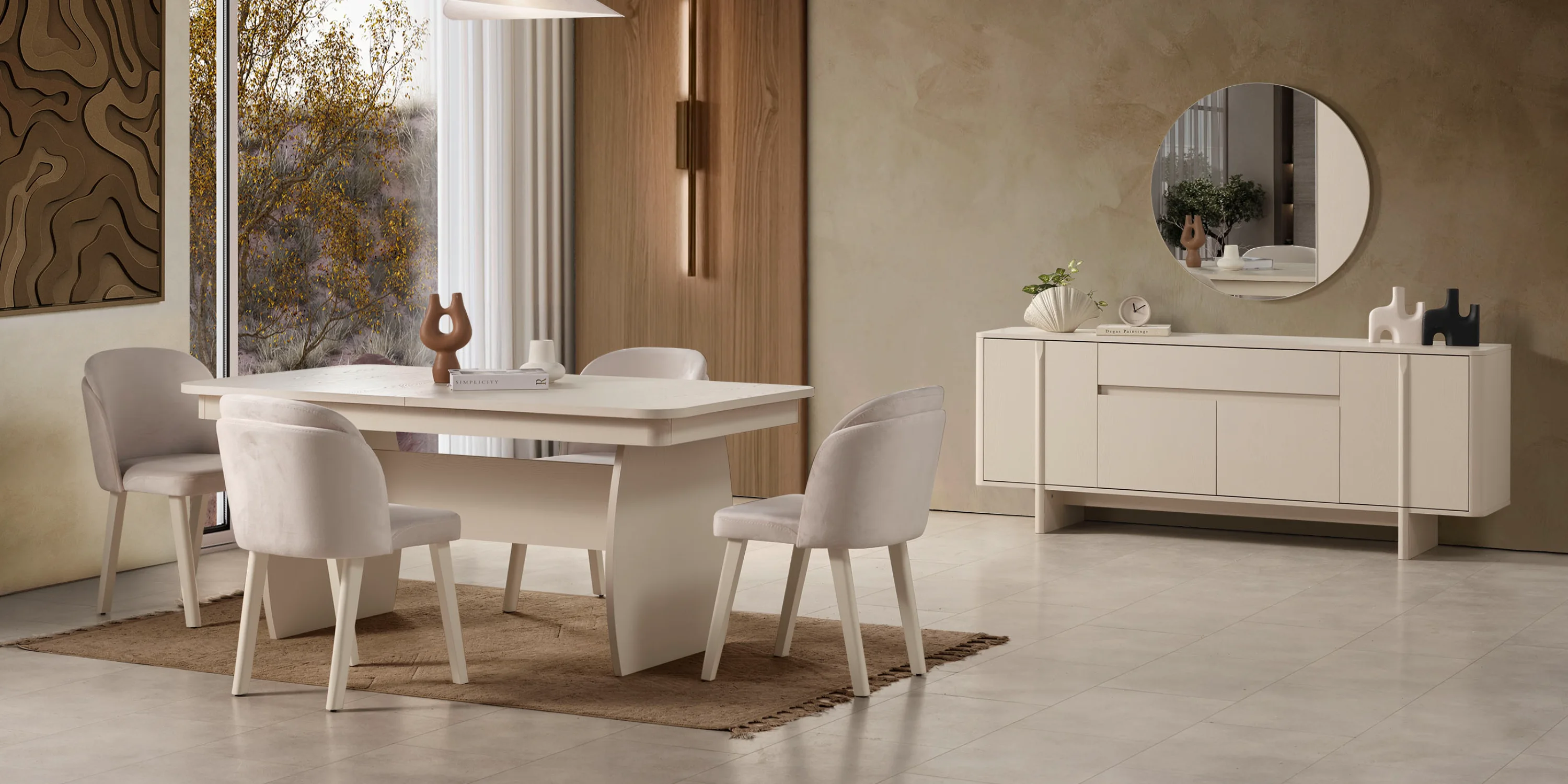 TYN - 516 - Vizyon Yemek Odası Takımı