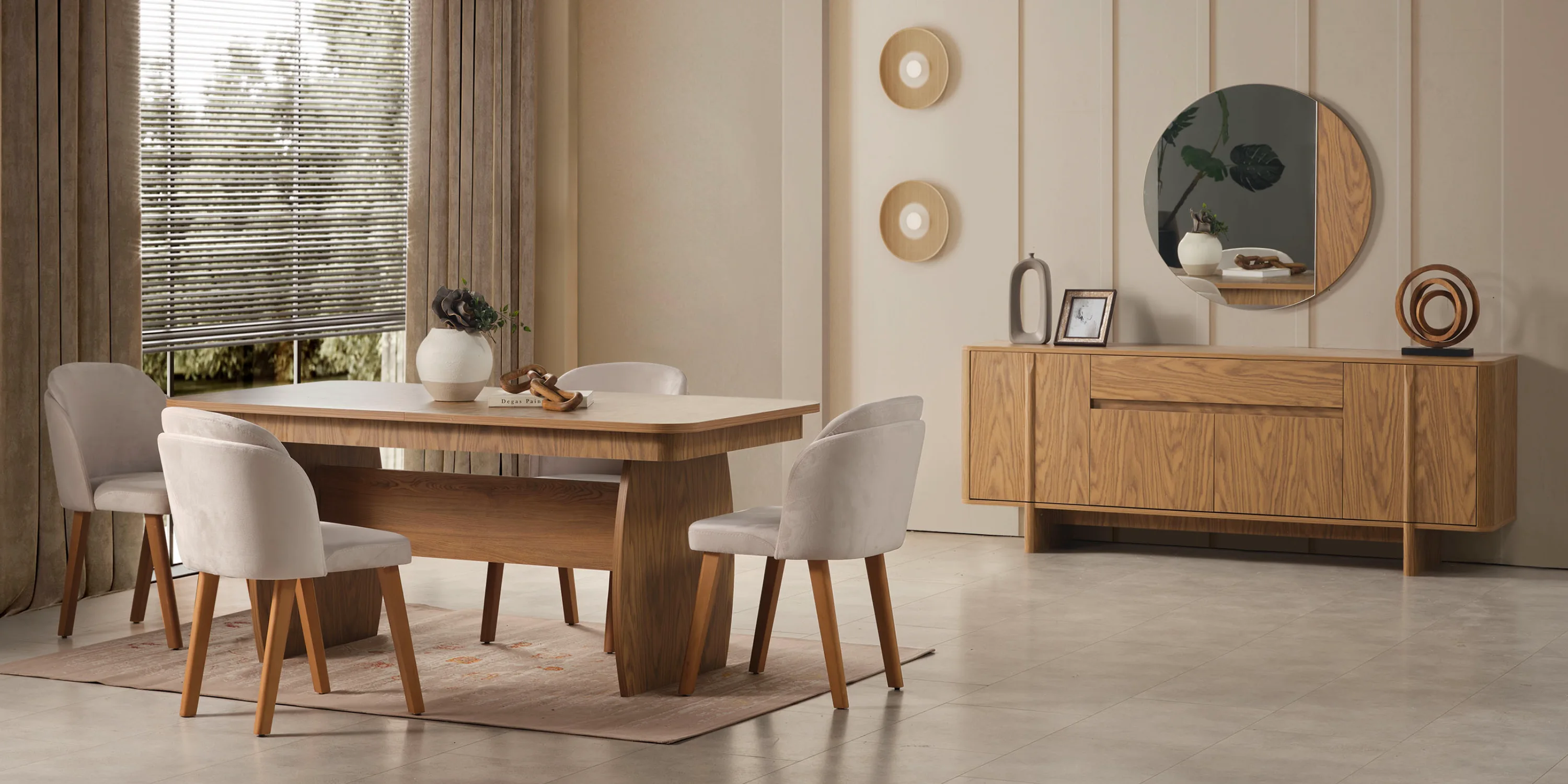 TYN - 515 - Zirve Yemek Odası Takımı