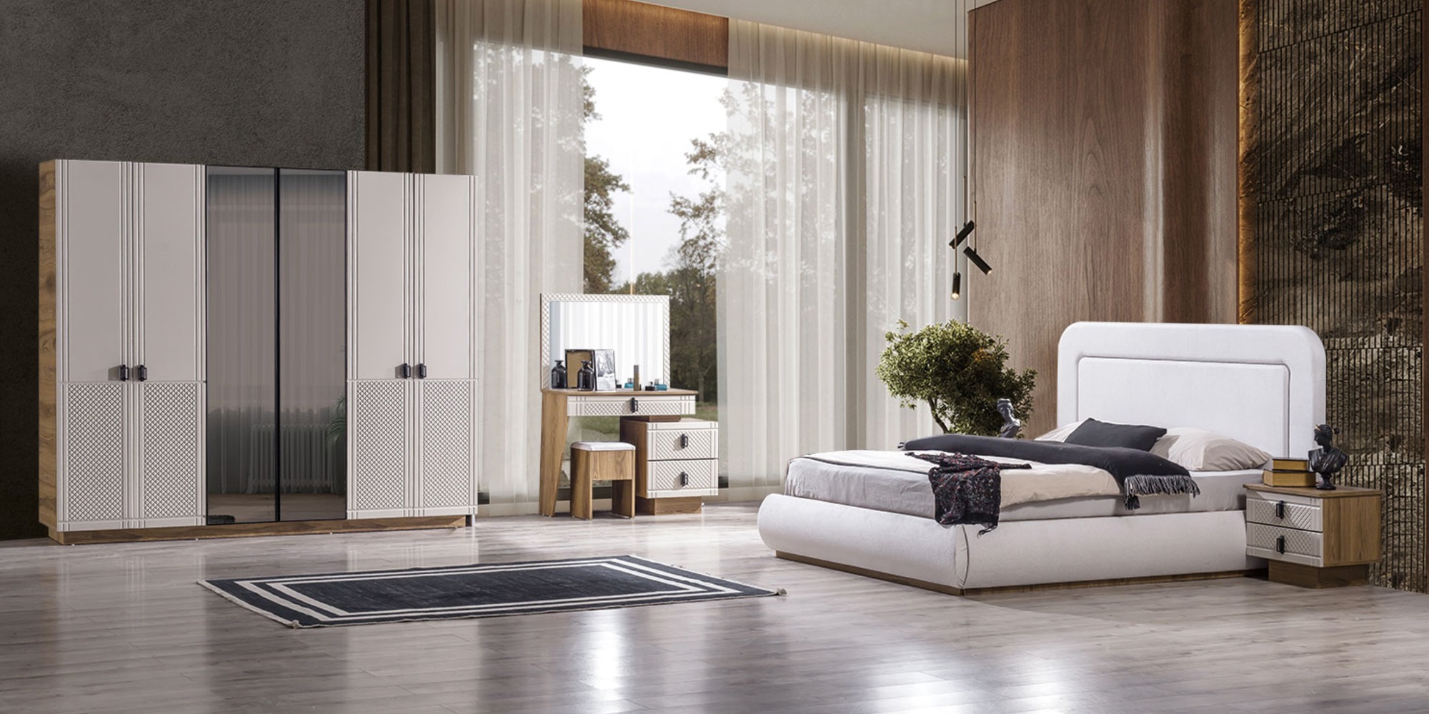 VZY - 506 - Luna Yatak Odası Takımı