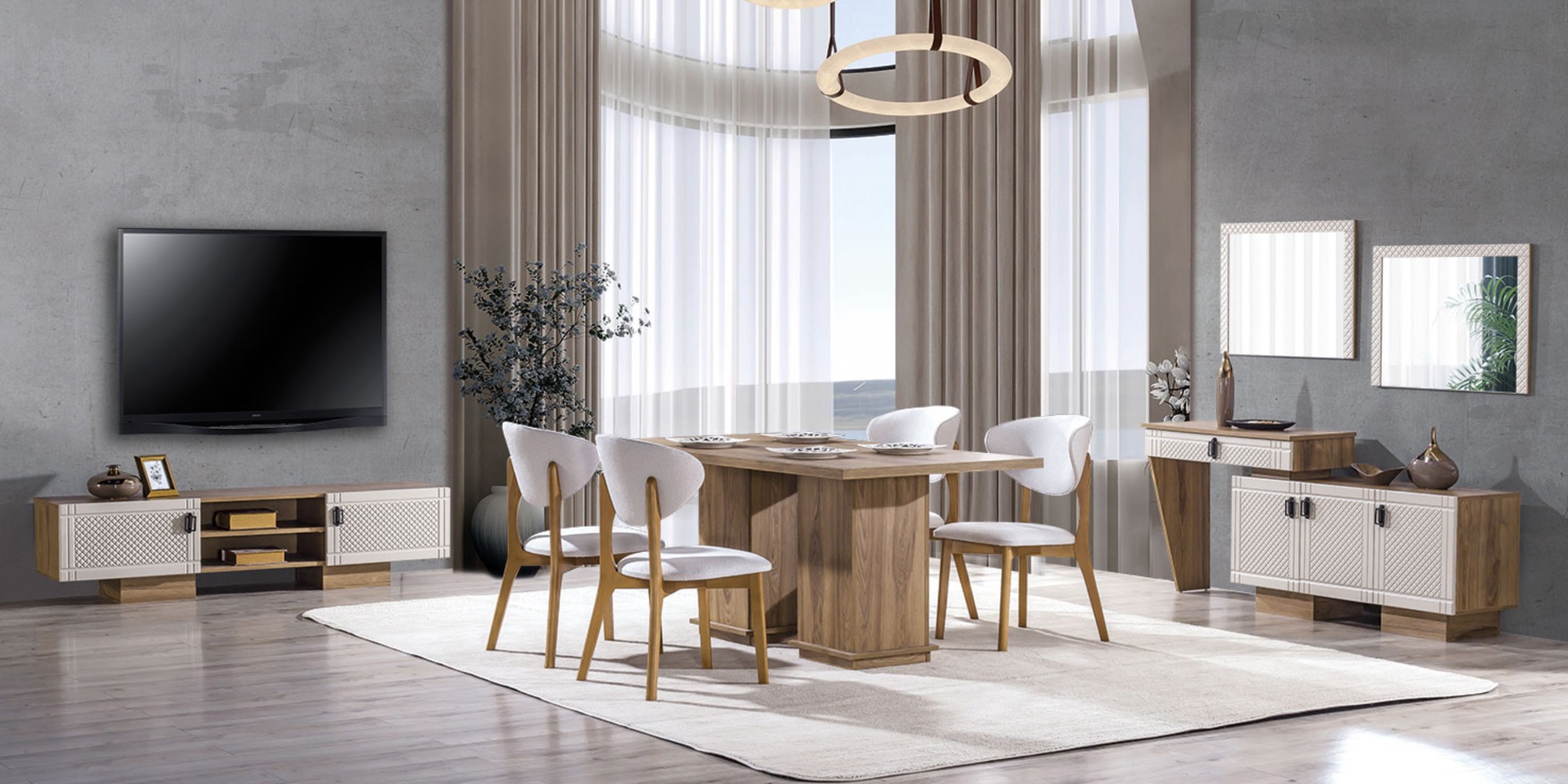 VZY 525 - Luna Yemek Odası Takımı