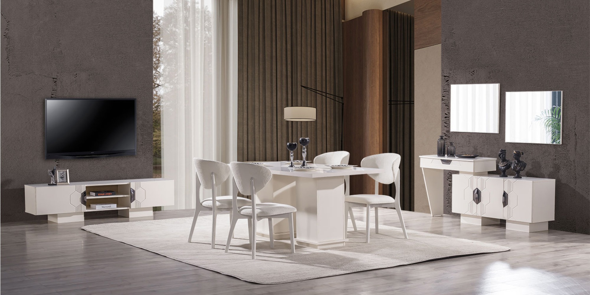 VZY - 523 - Opal Yemek Odası Takımı