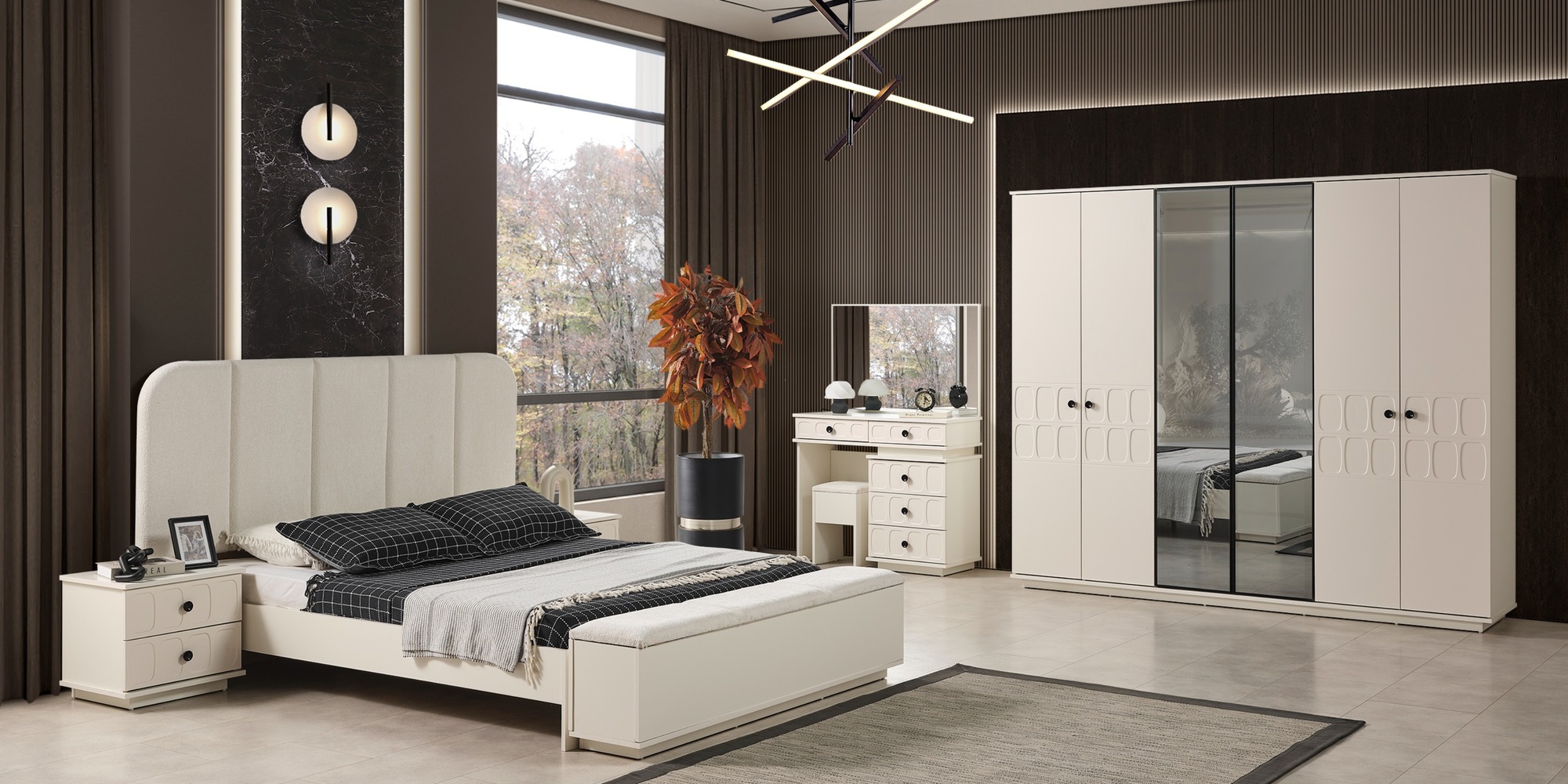 VZY - 508 - Petek Yatak Odası